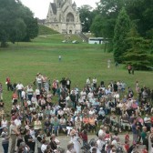 Le public au concert du Bagad de Lahn-Bihoué