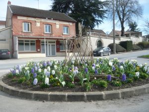 fleurissement gare de Dormans