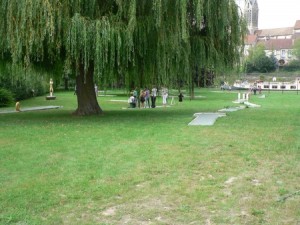 Minigolf du camping