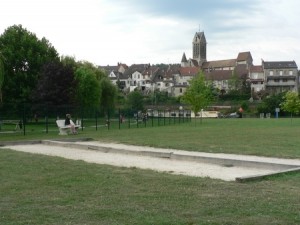 Aire de pétanque du camping