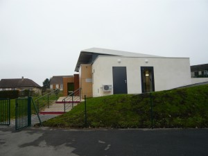 Le passage entre l’école et la cantine