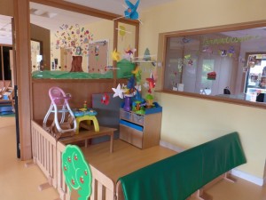 Crèche de Dormans : des espaces clairs