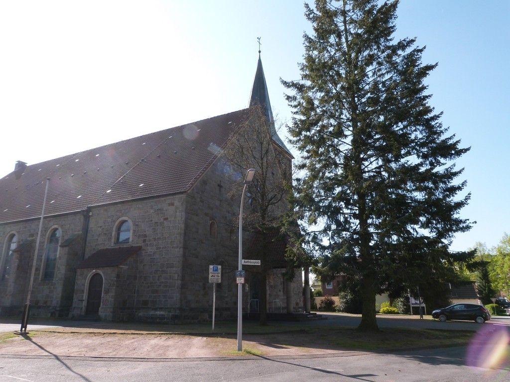 L’église du village de Wulfen