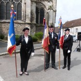 3 générations de porte drapeaux à Dormans