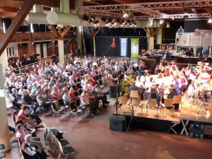 La vaste salle de concert de Dorsten