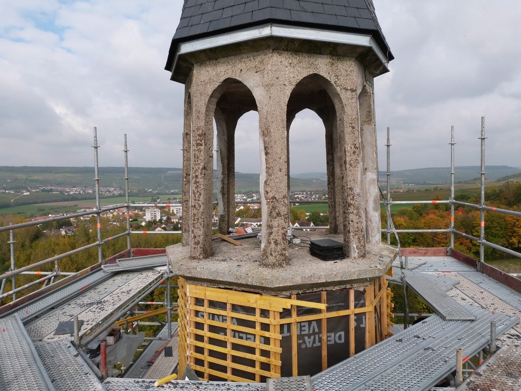 La base de la flèche