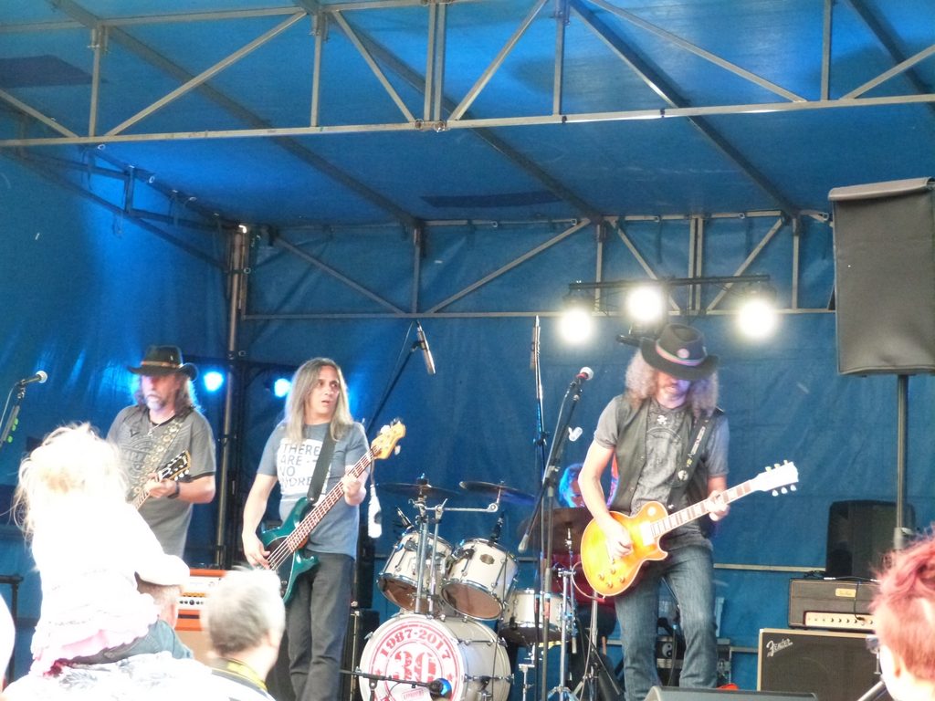 le groupe Natchez au festival Rock'n Dormans memories
