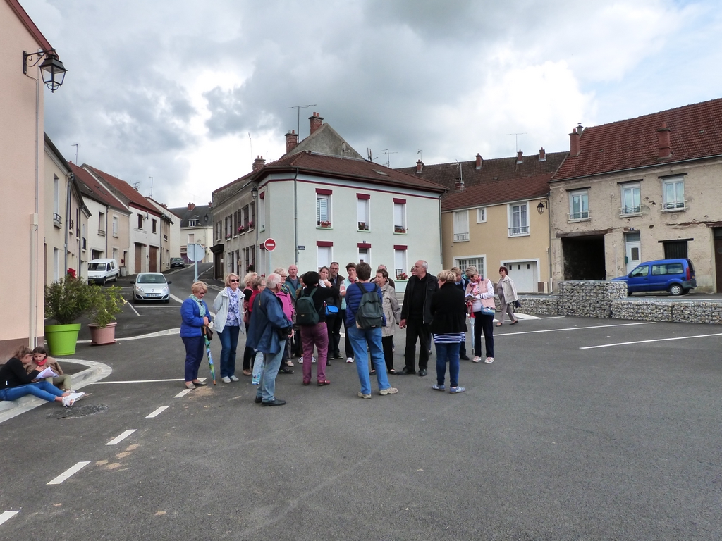 Le quartier du moulin d'en bas et de la porte saint Nicolas, lors des Journées Européennes du patrimoine à Dormans