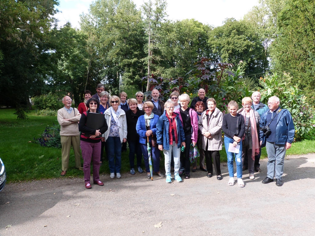 groupe dimanche lors des Journées Européennes du patrimoine à Dormans