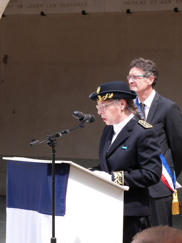 Discours de madame la Sous-Préfète Odile Bureau : 8 juillet 2018 Mémorial de Dormans