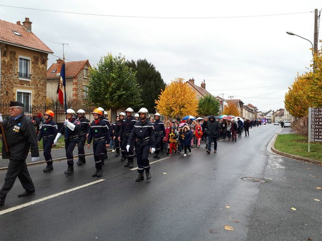 défilé à Dormans 11 novembre 2018