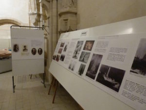 exposition sur l'histoire du Mémorial de Dormans