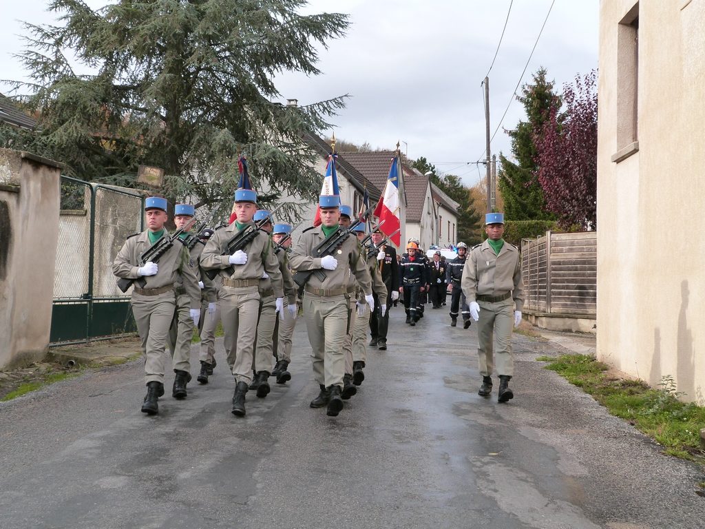 défilé du 11 novembre 2018 à Soilly
