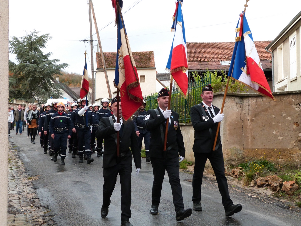 défilé du 11 novembre 2018 à Soilly