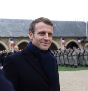 Le Président Macron au Mémorial de Dormans le 14 novembre 2019